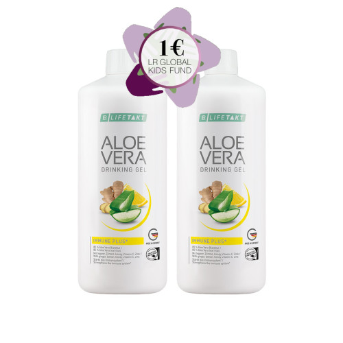 Aloe Vera Drinking Gel Immune Plus - 2 pak + GRATIS Thermolotion